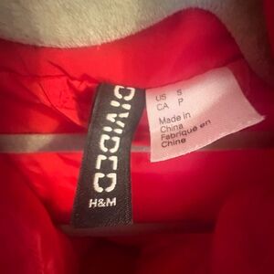 H&M Divided Vibrant Red Outerwear